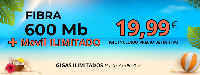 Oferta de verano de Canarias Telecom